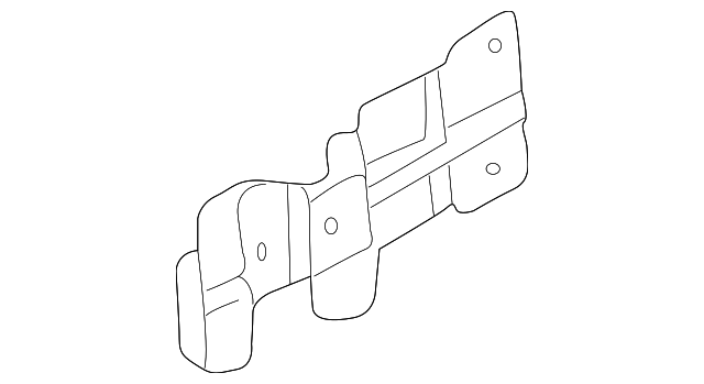 0K2N1-58333A Деталь HANDLE, INSIDE BRACKET, RIGHT