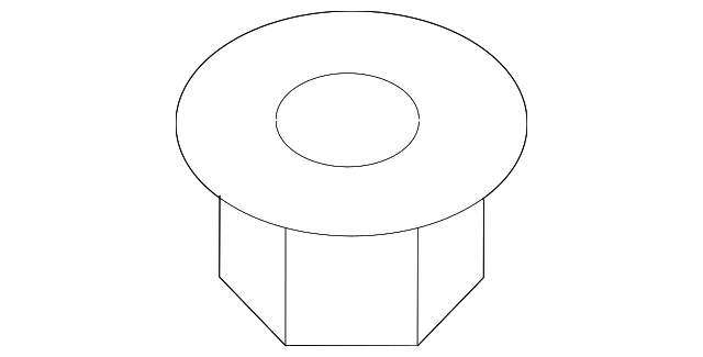 28767-3E000 MOUNT STRAP NUT, RIGHT