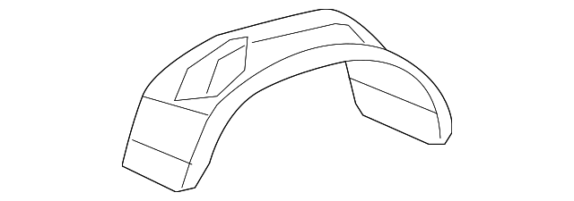 65637-0C020 Деталь WHEELHOUSE LINER, RIGHT