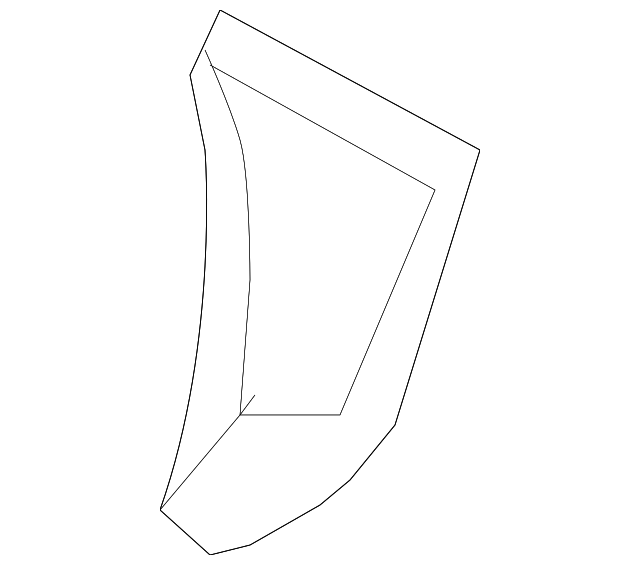 65638-0C010 Деталь WHEELHOUSE LINER, LEFT