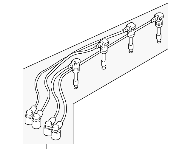 3370585Z10 Деталь PLUG WIRE SET