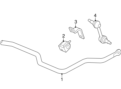 i-290 STABILIZER BAR & COMPONENTS