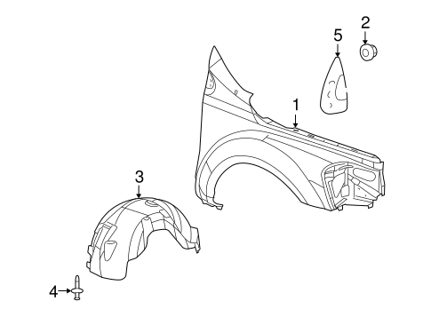 Aspen EXTERIOR TRIM - FENDER