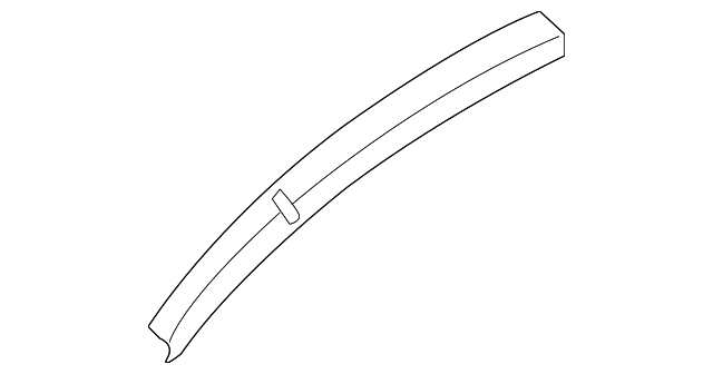 G6314-ZN5MA Деталь ROOF RAIL, RIGHT