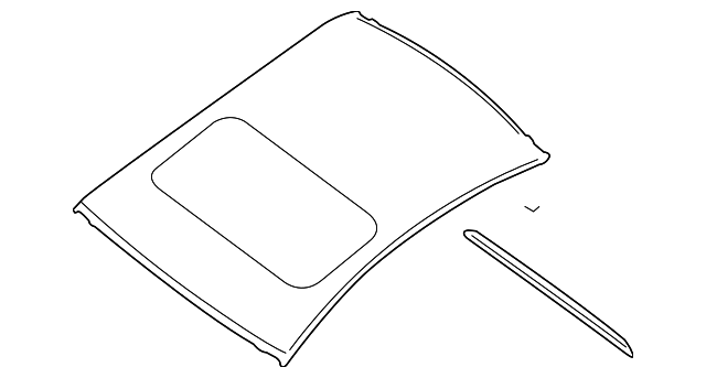 73100-JA015 Деталь ROOF PANEL