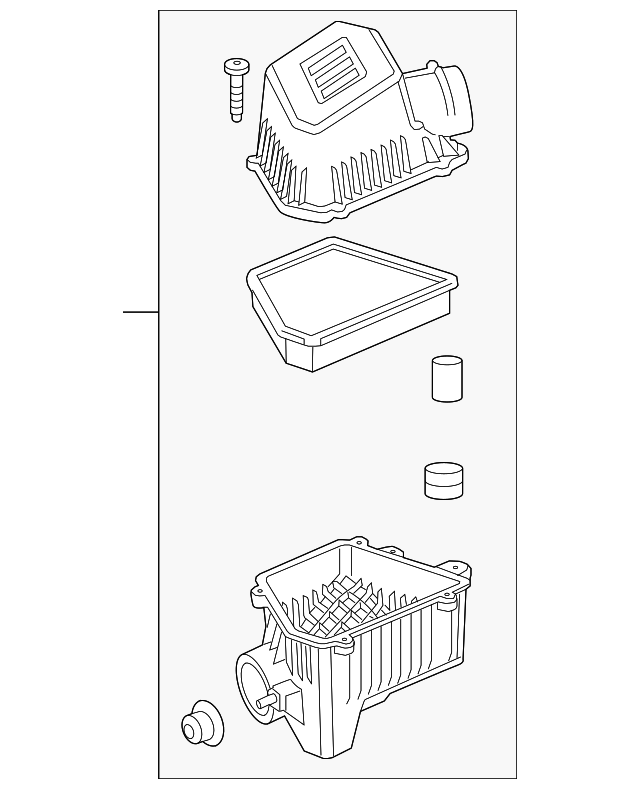 25899723 Деталь AIR CLEANER ASSY