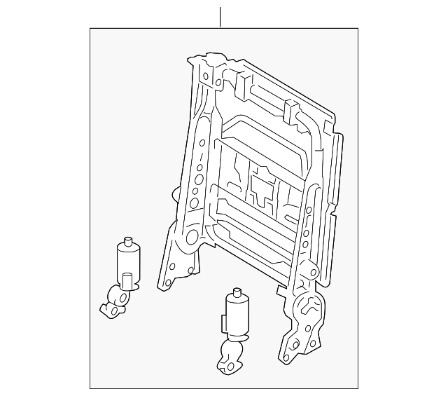 79303-0C021 Деталь SEAT BACK FRAME