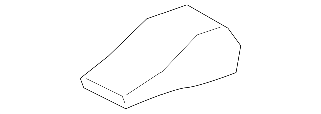 72123-0C010-B0 Деталь FRAME END CAP