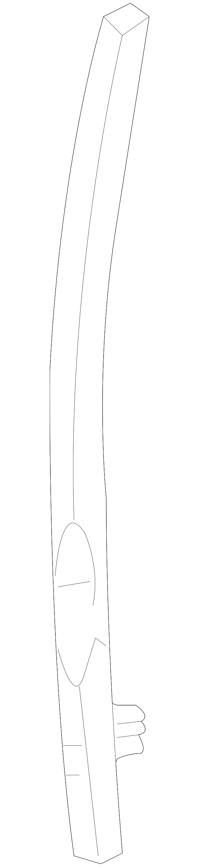 67401-35060 GUIDE CHANNEL, RIGHT
