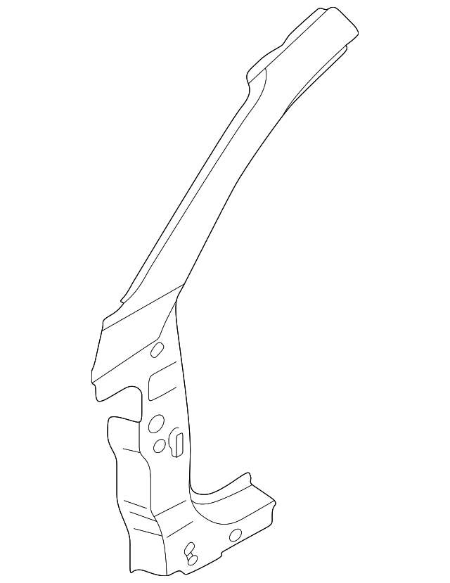 71120-3WA00 Деталь HINGE PILLAR, RIGHT