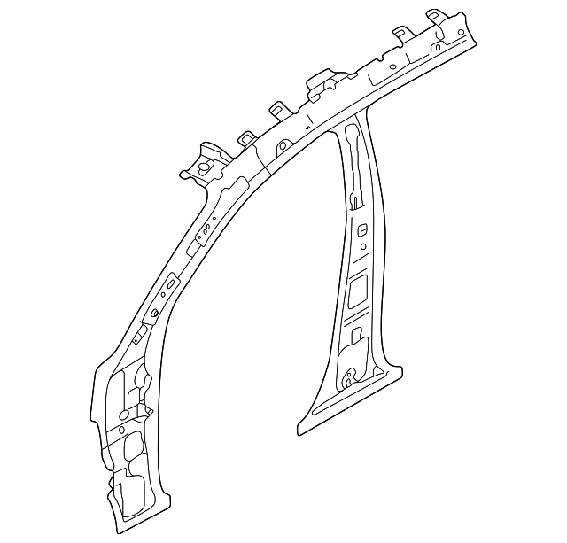 71202-3W000 INNER PANEL ASSY, RIGHT