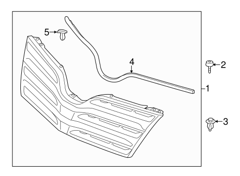 Venza GRILLE & COMPONENTS