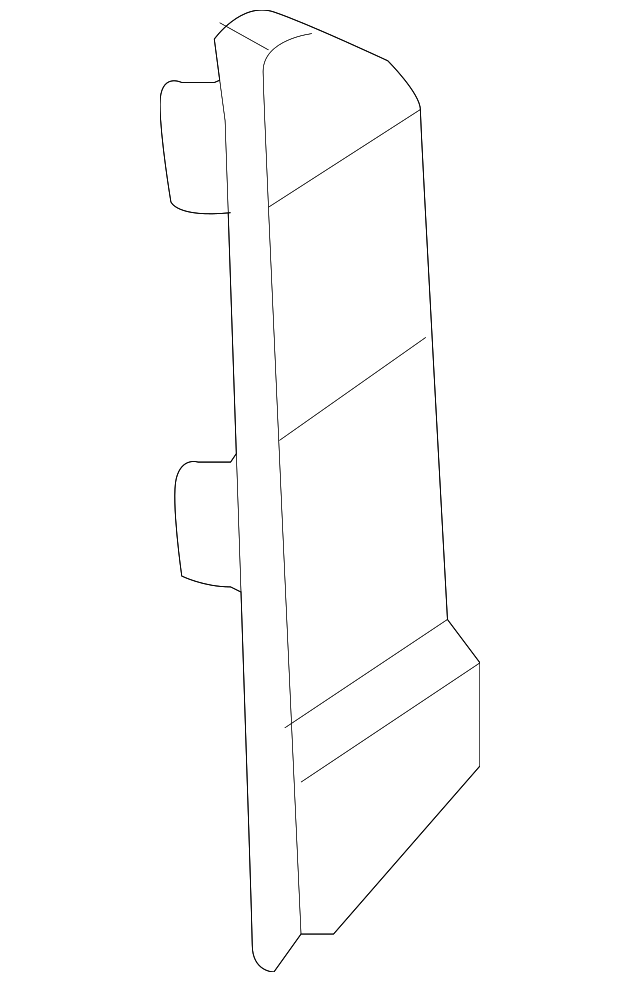 51-44-6-966-294 Деталь REAR PILLAR TRIM COVER, RIGHT