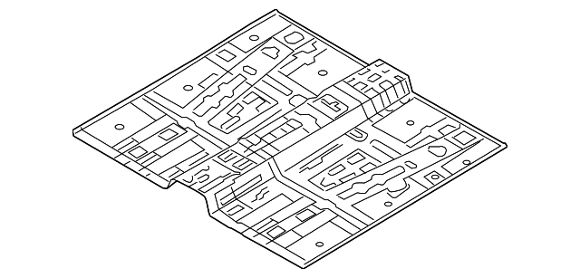 65111-3J200 Деталь FRONT FLOOR PAN