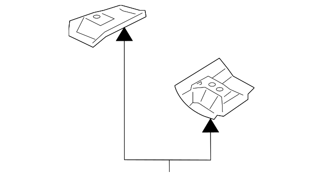 65157-3J000 Деталь OUTER BRACKET, LEFT