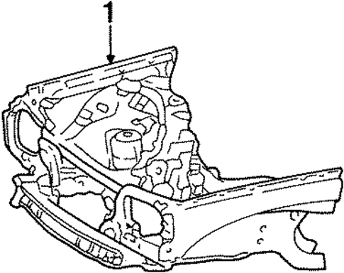 300TD FRONT SHEET METAL