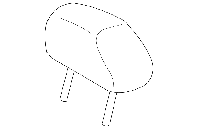 0K2SA-57140902 Деталь HEADREST, RIGHT