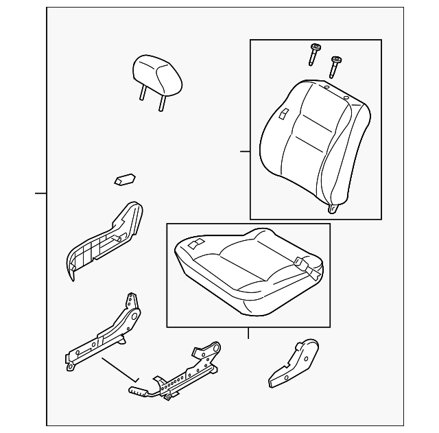 0K2SR-57100D902 Деталь SEAT ASSY, RIGHT