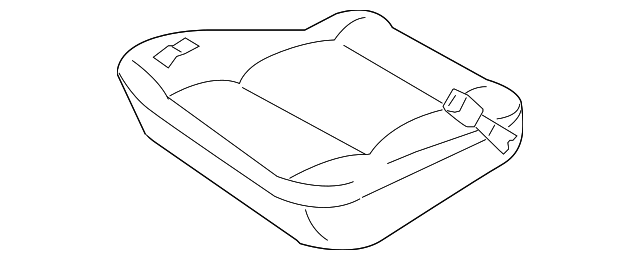 0K2SA-88111A902 Деталь CUSHION COVER, RIGHT