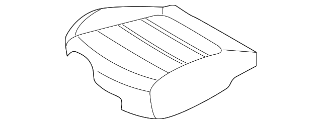 88160-C6160C66 Деталь CUSHION COVER, LEFT