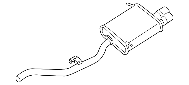 18-10-7-505-644 MUFFLER W/TPIPE
