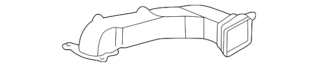 55845-33110 AIR DUCT, RIGHT