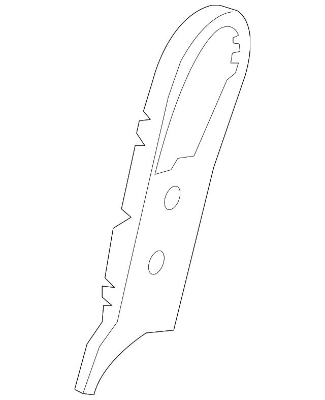 8522382Z20 Деталь RECLINE COVER, RIGHT