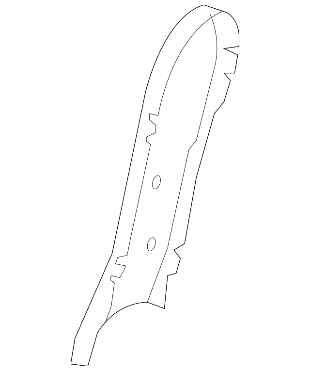 8522582Z00 Деталь RECLINE COVER, LEFT