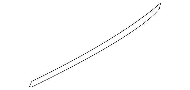 80821-JX30A Деталь BELT MOLDING, LEFT