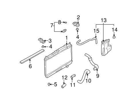 Xterra RADIATOR & COMPONENTS
