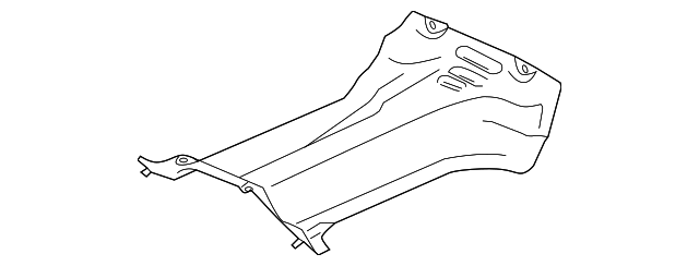 MN120760 Деталь SHIELD, RIGHT