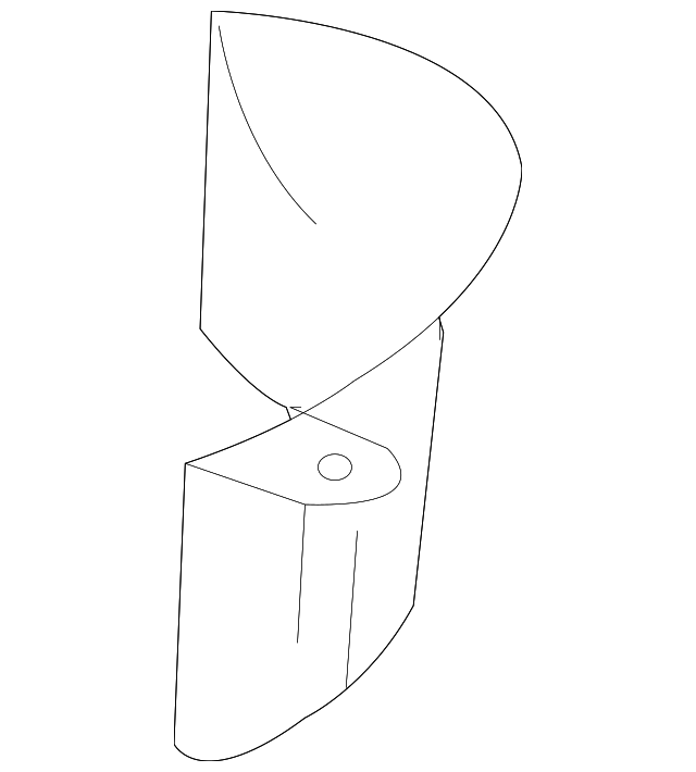 MN120762 Деталь PROTECTOR, RIGHT