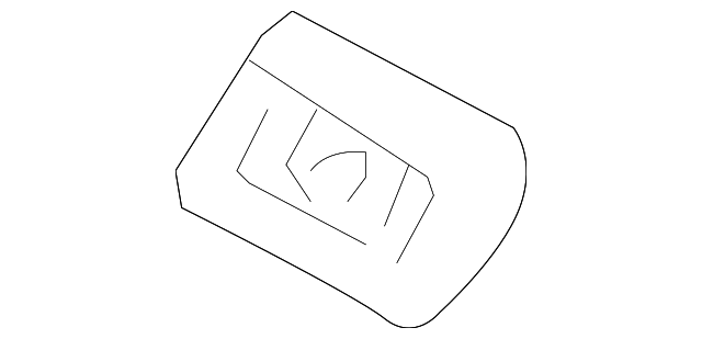 8E0-819-276-A-1RS Деталь AIR GRILLE, RIGHT