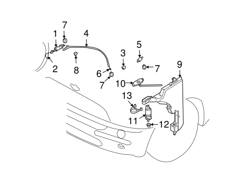 Cooper HEADLAMP WASHERS / WIPERS