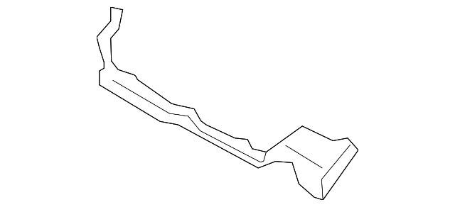 8S0809697 Деталь LOWER INSULATOR, LEFT