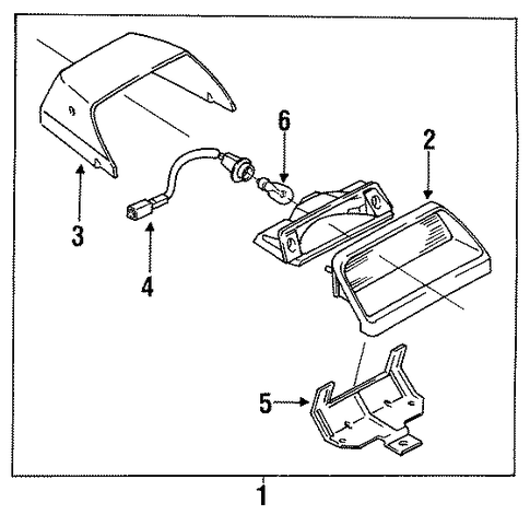 Protege HIGH MOUNT LAMPS