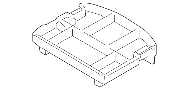 85710-3W002WK Деталь LUGGAGE COMPART