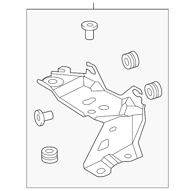44590-06300 MOUNT BRACKET