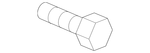 6501714 Деталь STRIKER SCREW, LEFT