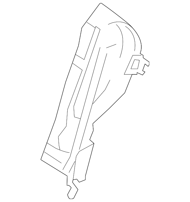 5139500AA Деталь SEAT BACK PAD, RIGHT