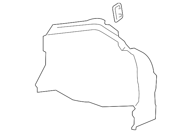 64721-33170-C0 Деталь TRUNK SIDE TRIM, RIGHT
