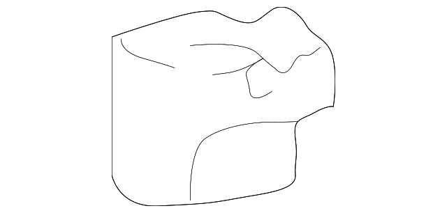 5C3Z-3020-BB Деталь BUMPER, RIGHT