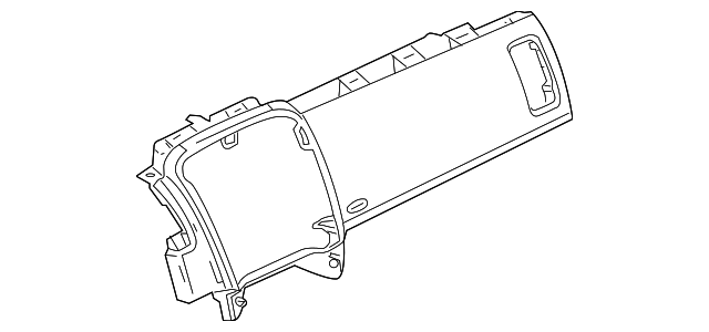 25885956 Деталь TRIM PANEL, RIGHT