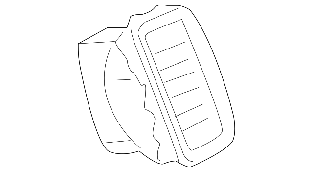 15777763 Деталь VENT GRILLE, RIGHT