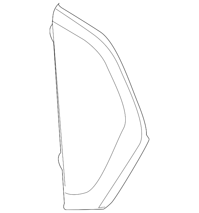 15282692 Деталь SIDE PANEL, RIGHT