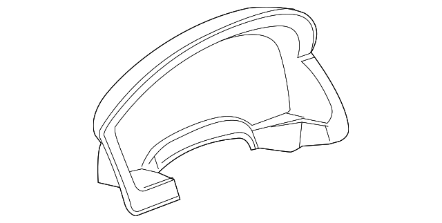 15282697 Деталь CLUSTER TRIM