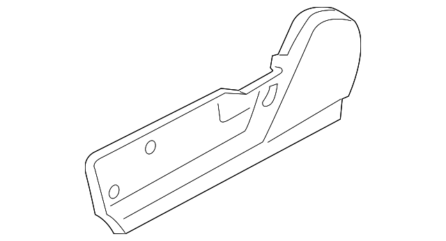 64115AE00AML Деталь RECLINE COVER, RIGHT