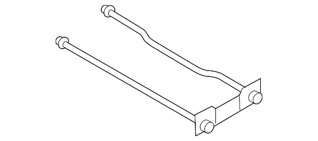 64166AE10A Деталь ROD, RIGHT