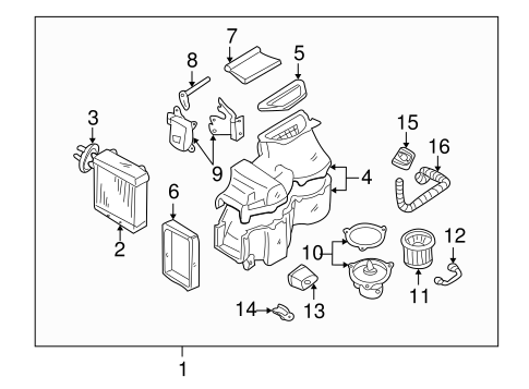 Quest BLOWER MOTOR & FAN