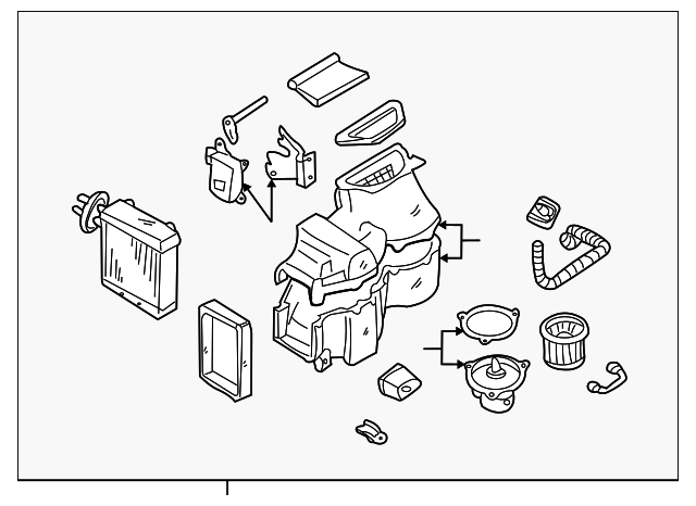 27281-7B025 Деталь EVAPORATOR ASSY